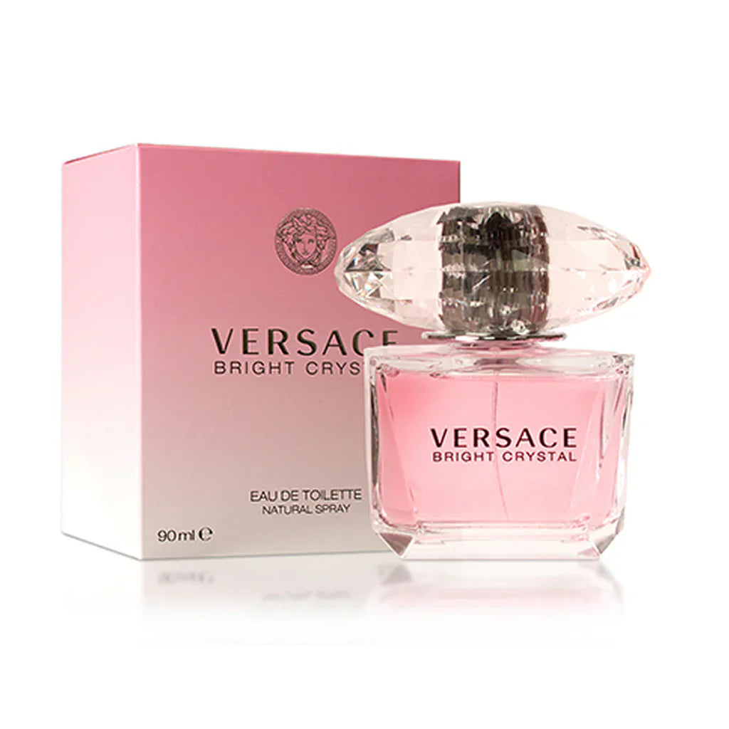 Versace Bright Crystal EDT 90 ml & Versace Eros EDT 100 ml Pack of 2